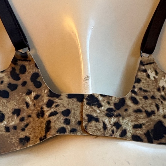 Leopard Print Eby 3D Precision Molded Cup Bra Women's Bra - Picture 4 of 15